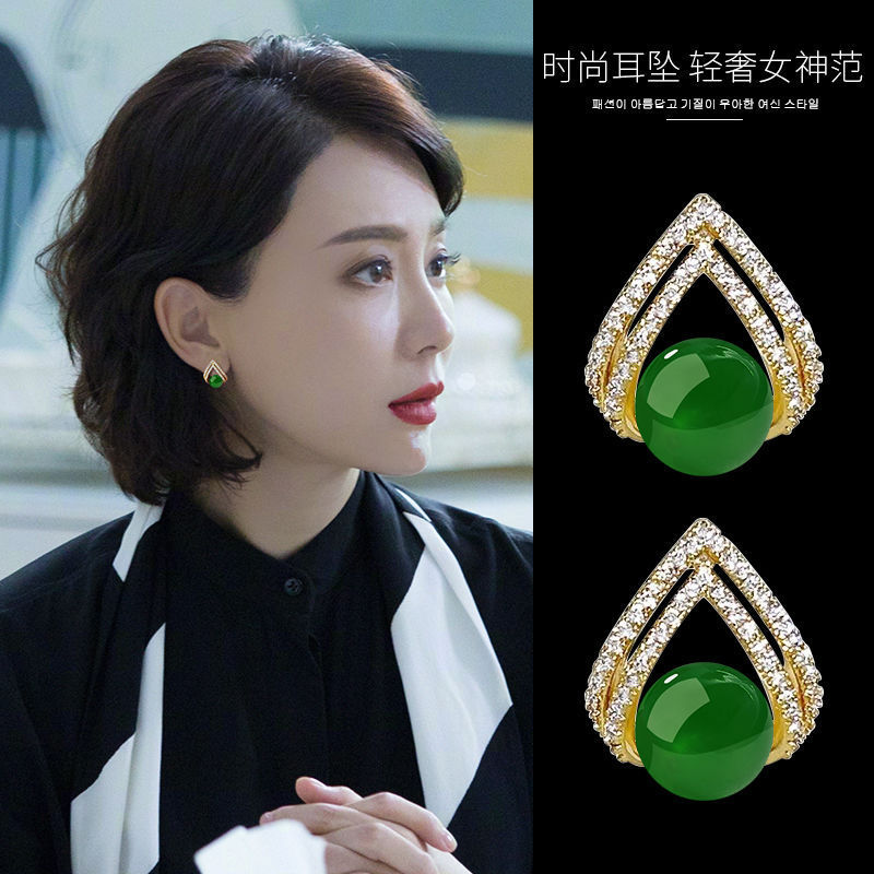925 เงินแท้ ต่างหูมุกสีแดงไวน์ - Pearl Earring Stud บทวิจารณ์และราคา