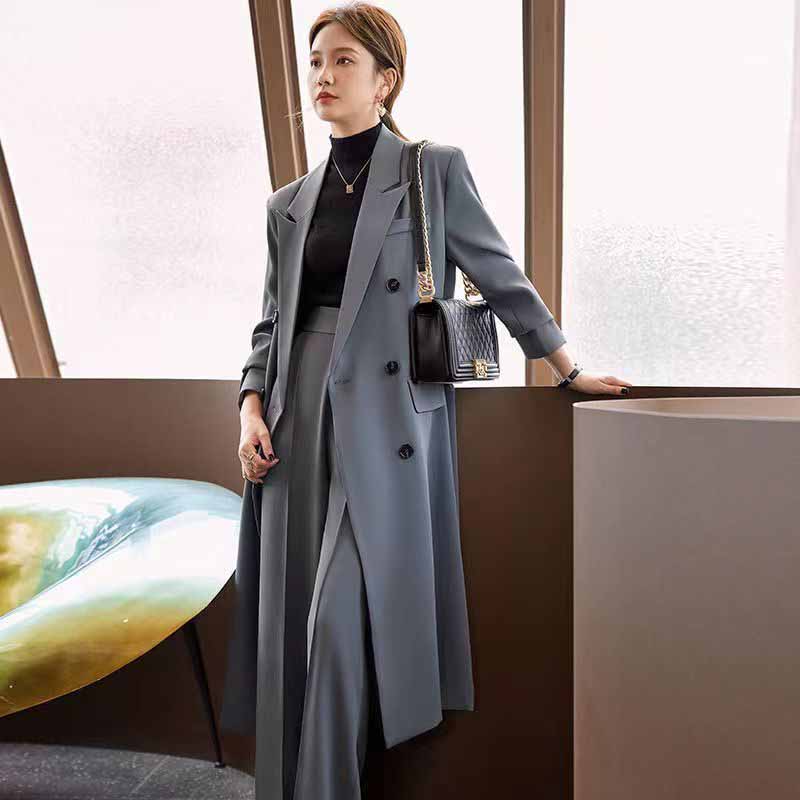 FANAN Elegant Long Trench Coat - Trench Coat Formal บทวิจารณ์และราคา