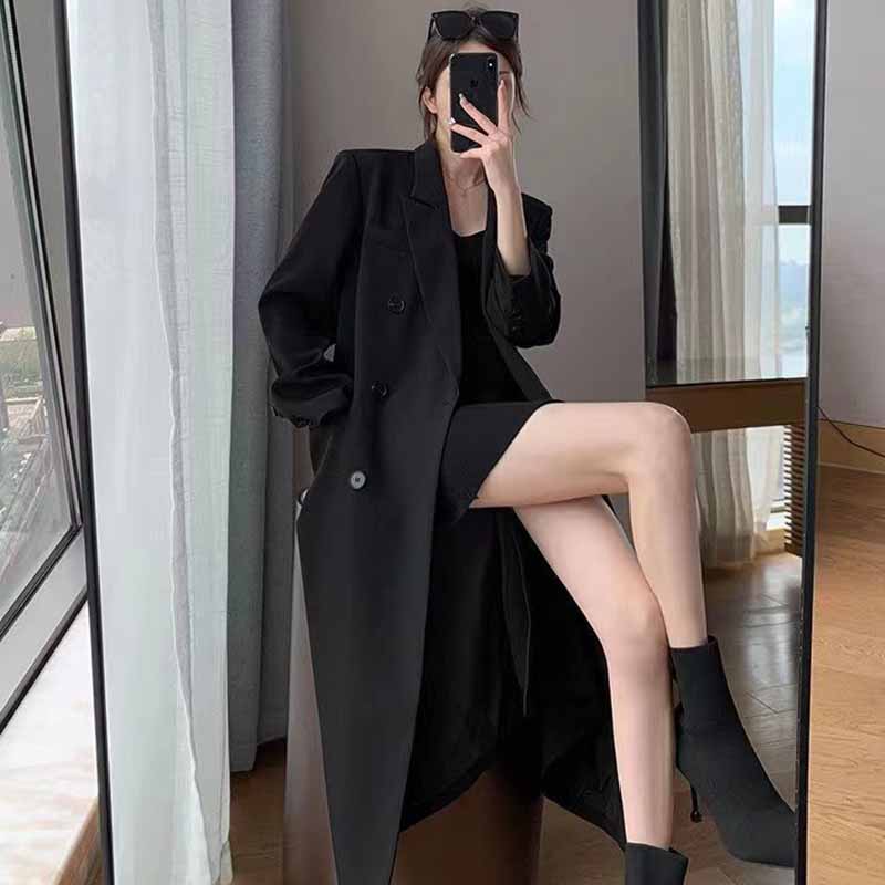 FANAN Elegant Long Trench Coat - Trench Coat Formal บทวิจารณ์และราคา