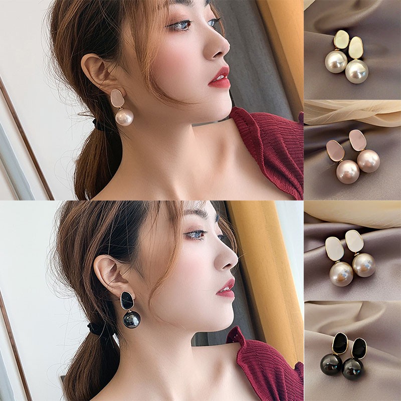 แบรนด์ใหญ่สูง Class Noble Pear - Pearl Earring Stud บทวิจารณ์และราคา