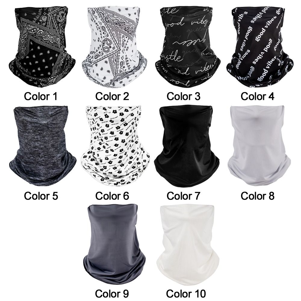 ผ้าคลุมหน้า คอ และศีรษะ ระบายอ - Scarf Silk Neck บทวิจารณ์และราคา