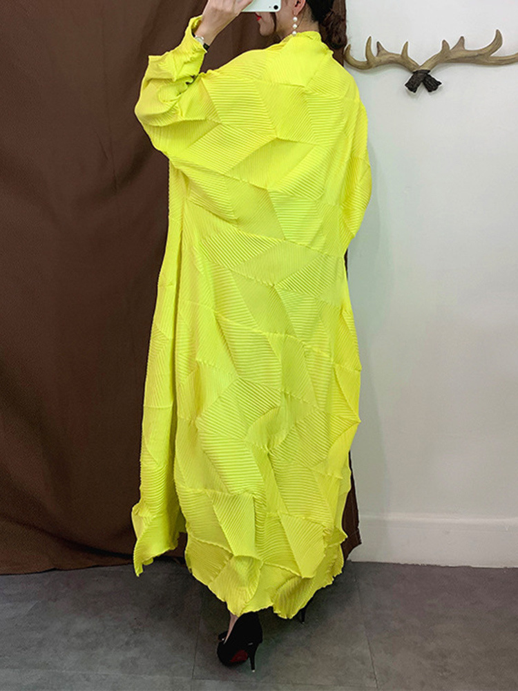 Miyake จีบยาว Trench Coat ผู้ห - Trench Coat Formal บทวิจารณ์และราคา