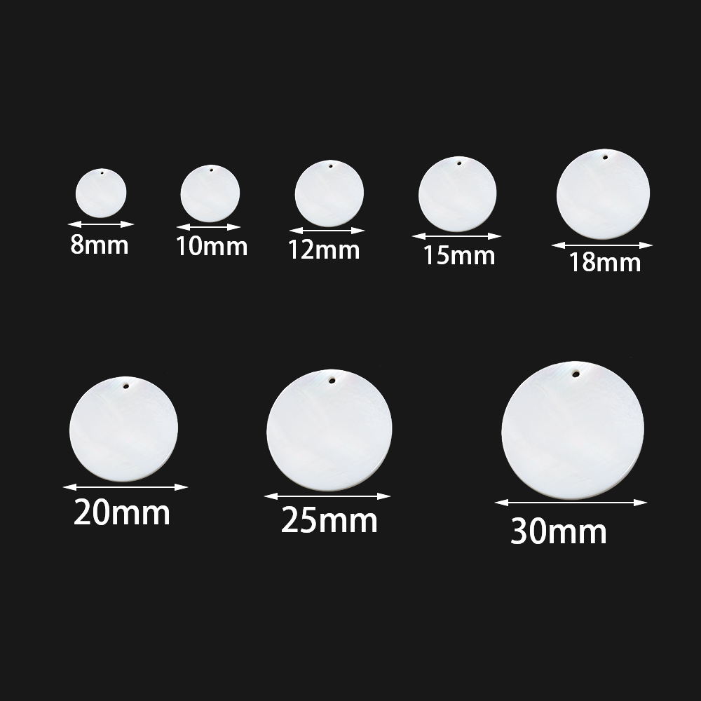 5-30 ชิ้น 8-30 มม. แผ่นเปลือกห - Pearl Earring Stud บทวิจารณ์และราคา