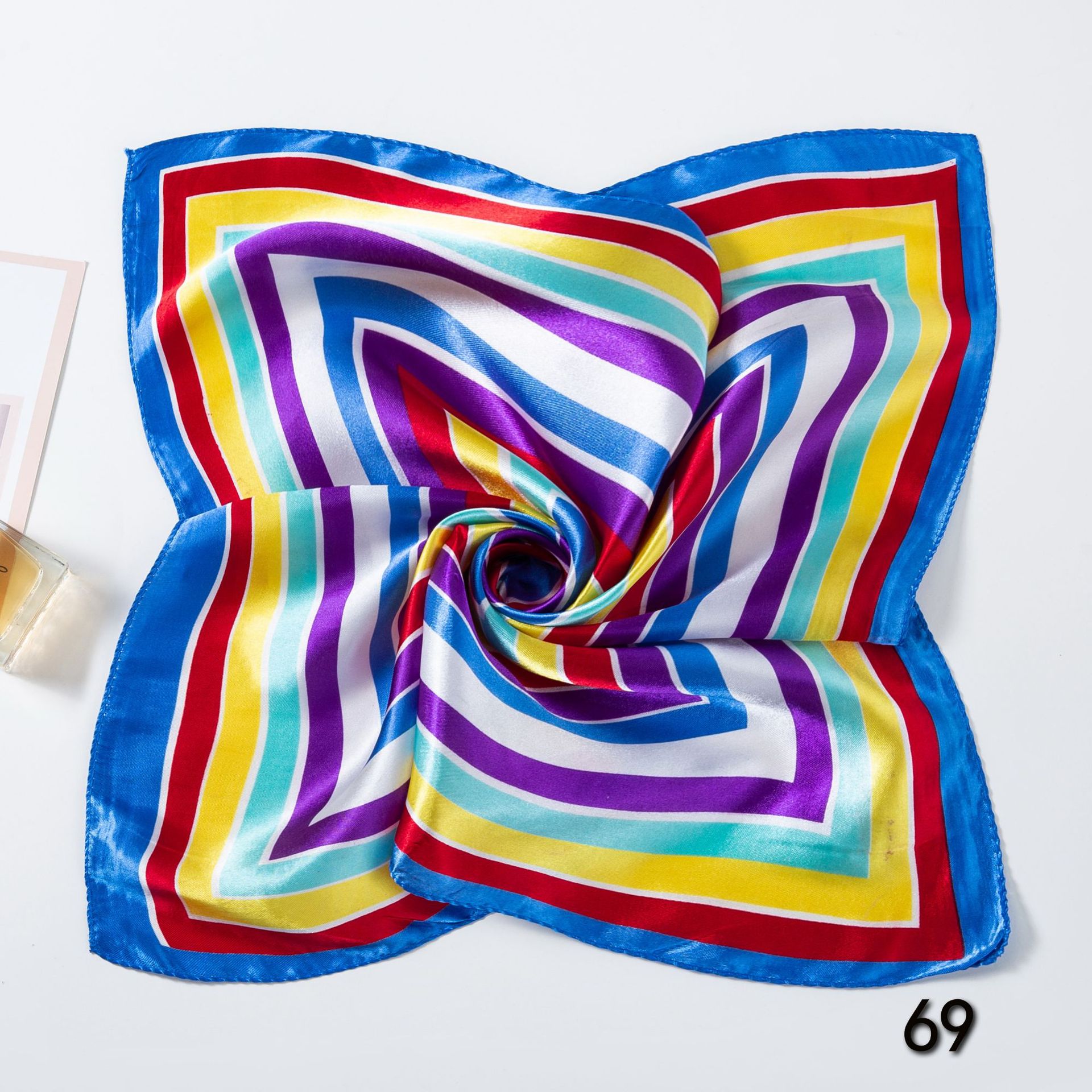 50*50 ซม.ผ้าพันคอผ้าไหมผ้าพันค - Scarf Silk Neck บทวิจารณ์และราคา