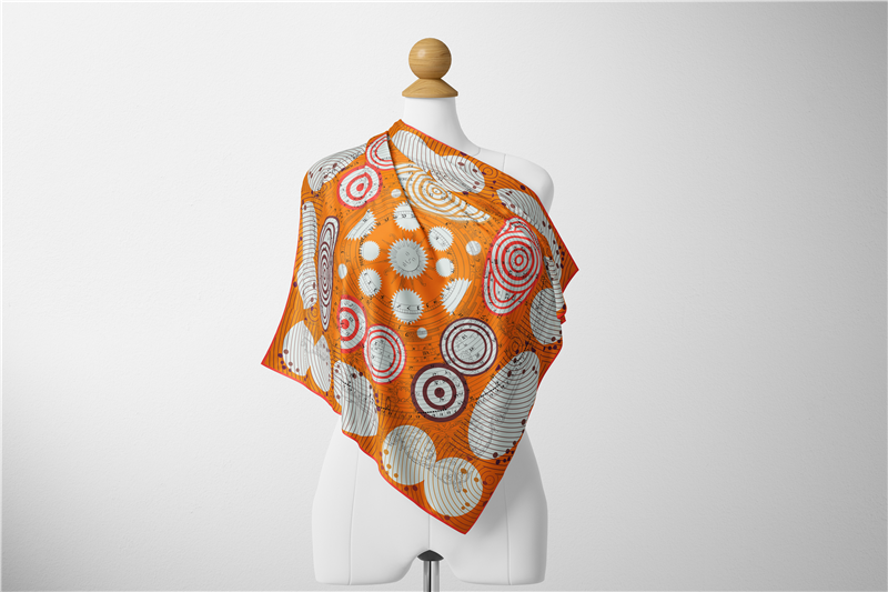 53 ซม.ผ้าพันคอผู้หญิงผ้าคลุมไห - Scarf Silk Neck บทวิจารณ์และราคา