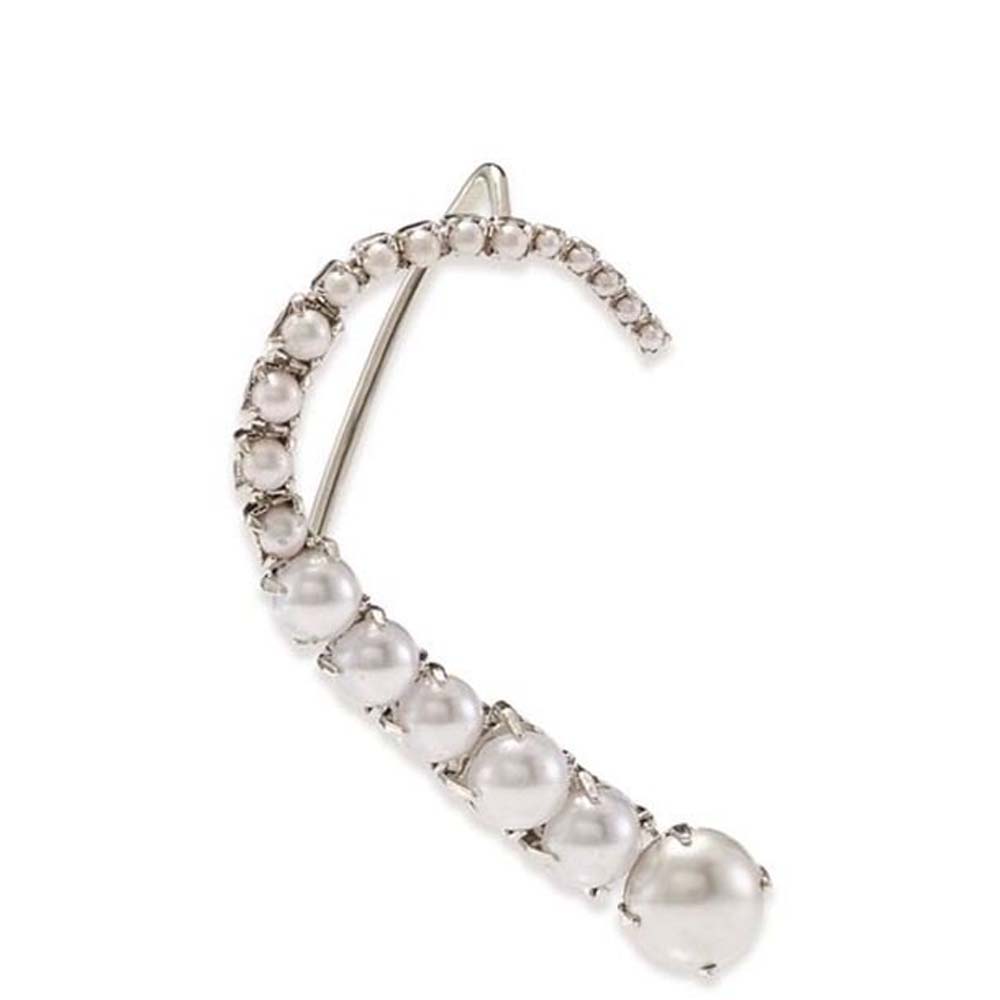 Stonefans คลิปหูไข่มุกแบบไม่ต้ - Pearl Earring Stud บทวิจารณ์และราคา