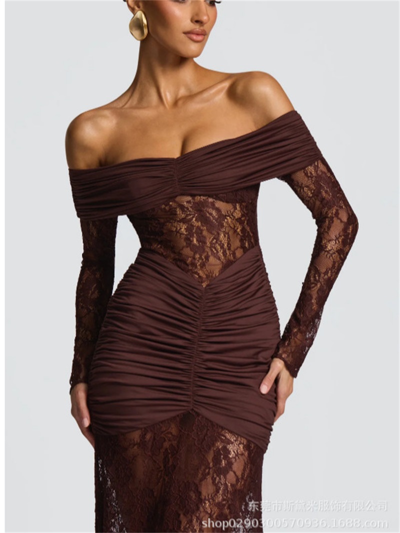 เซ็กซี่ลูกไม้ Mermaid ผู้หญิงช - Formal Wear Gowns For Women บทวิจารณ์และราคา