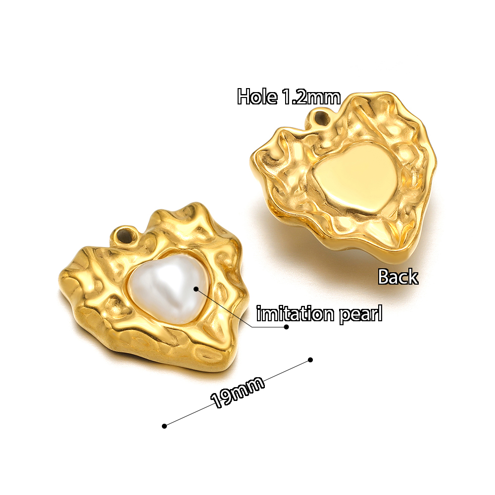 5pcs สแตนเลสสตีลเลียนแบบไข่มุก - Pearl Earring Stud บทวิจารณ์และราคา