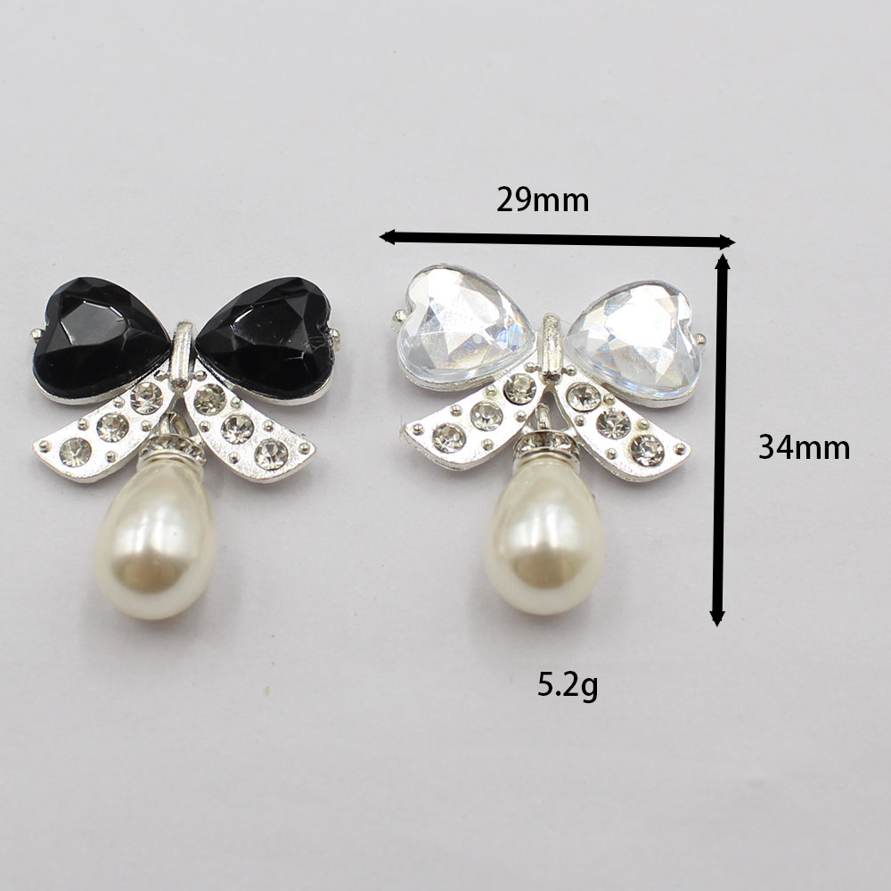 ขายตรงชุด 5 ชิ้น/เซ็ต โบว์ประด - Pearl Earring Stud บทวิจารณ์และราคา