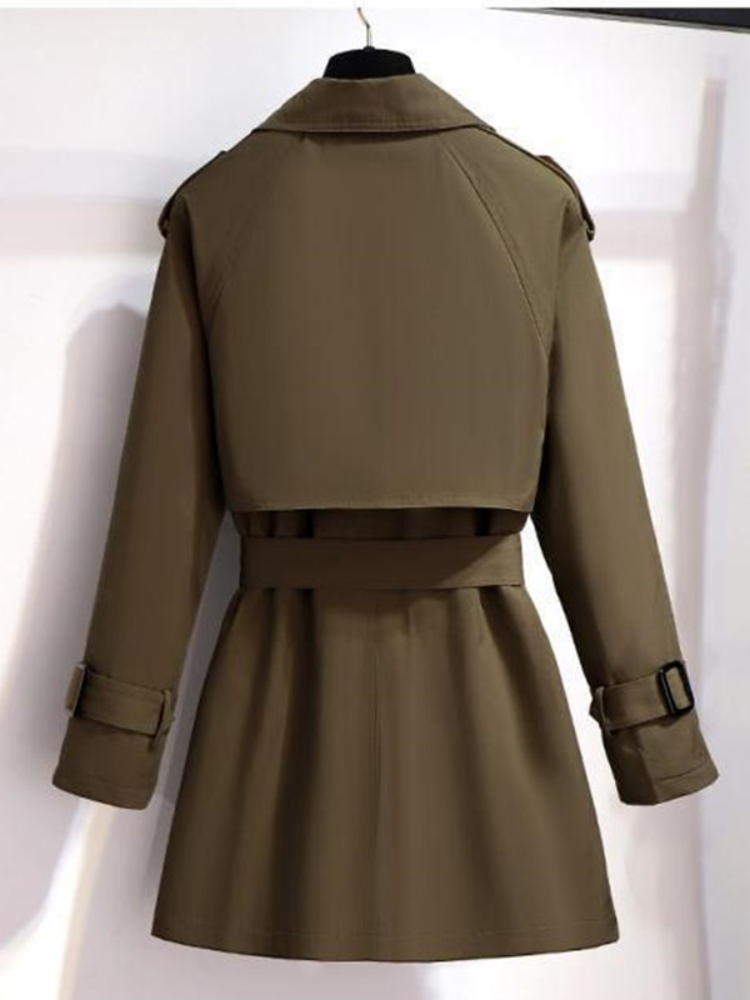 ฤดูใบไม้ผลิฤดูใบไม้ร่วงเสื้อฝน - Trench Coat Formal บทวิจารณ์และราคา