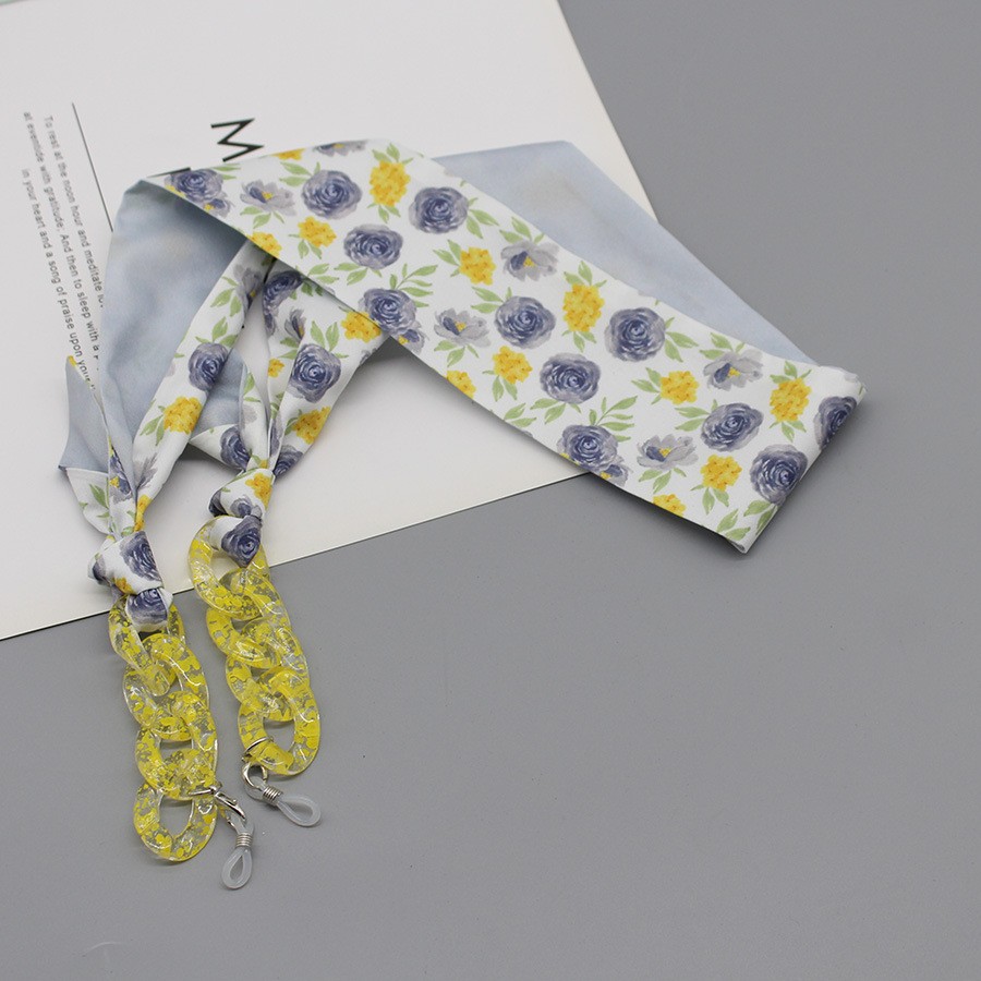 Bohemia แว่นตา syal Sutra พิมพ - Scarf Silk Neck บทวิจารณ์และราคา