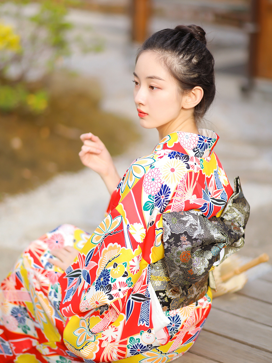 ชุดกิโมโนแบบดั้งเดิมของญี่ปุ่น - Women'S Formal Traditional Wear บทวิจารณ์และราคา