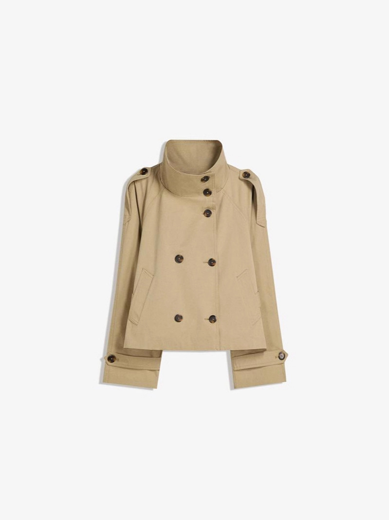 เสื้อโค้ททรงเทรนช์แบบกระดุมสอง - Trench Coat Formal บทวิจารณ์และราคา