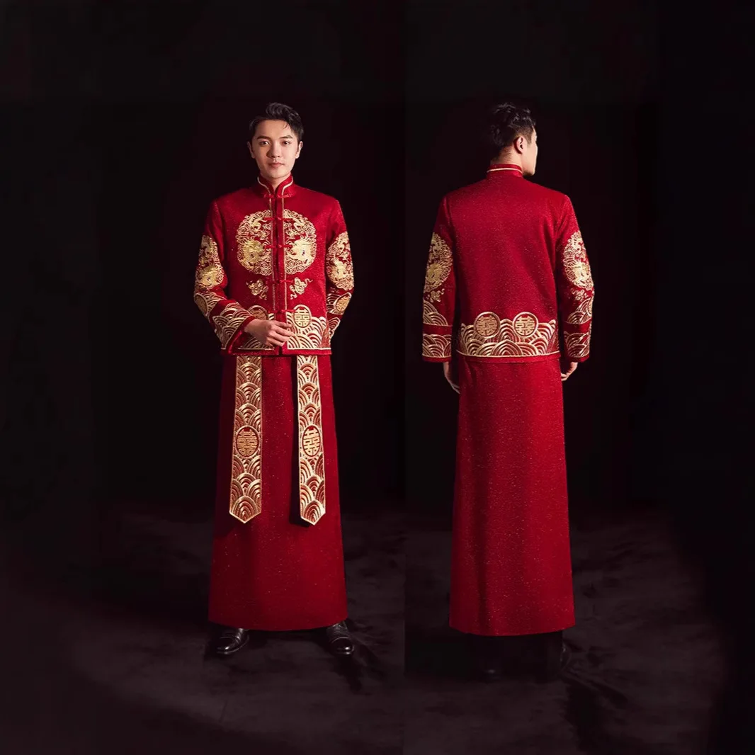 ชุดแต่งงานจีนสไตล์ซิวเหอสำหรับ - Women'S Formal Traditional Wear บทวิจารณ์และราคา