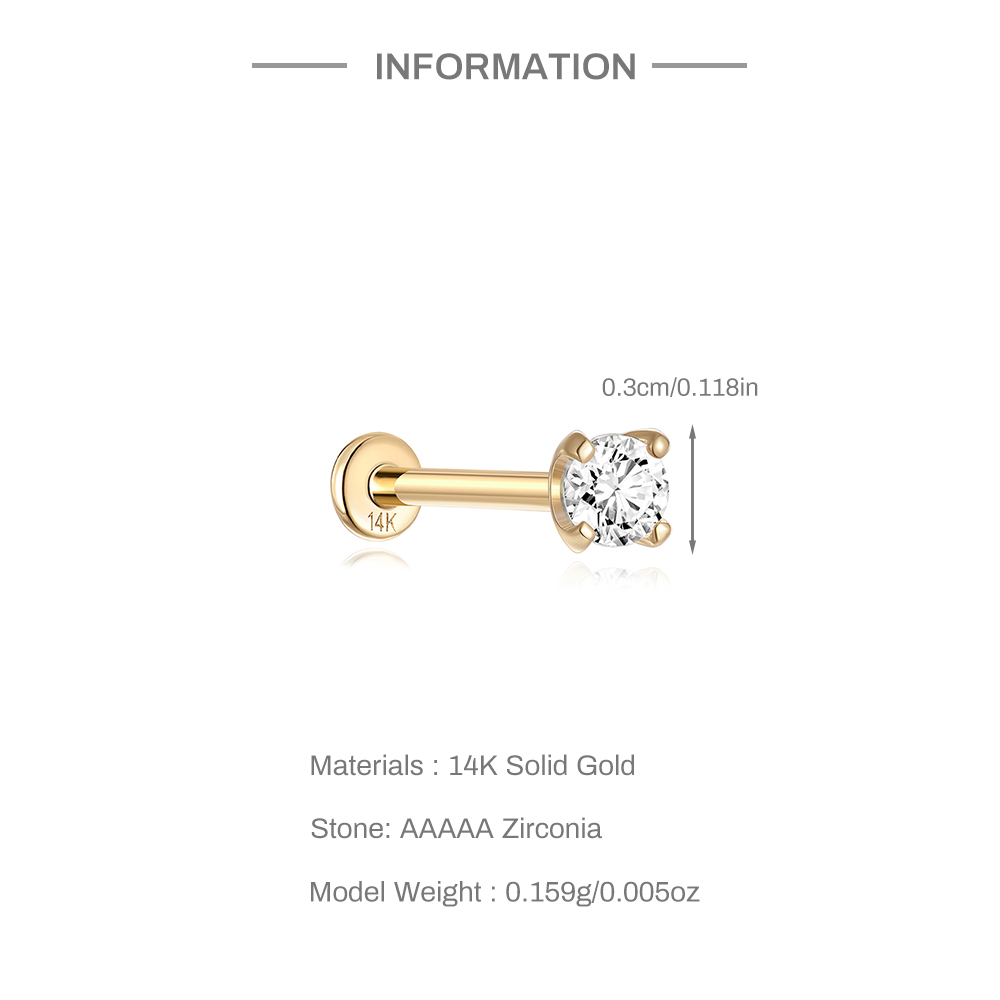 Aide DIY ต่างหูมุกเพทายสีทอง14 - Pearl Earring Stud บทวิจารณ์และราคา