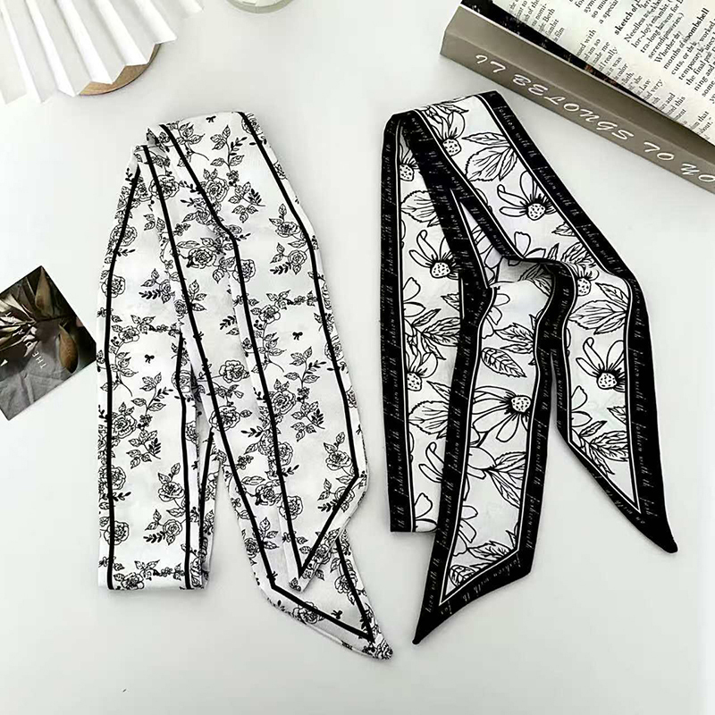 ผ้าพันคอไหมแฟชั่นหรูหราสำหรับผ - Scarf Silk Neck บทวิจารณ์และราคา