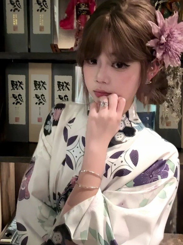 ชุดกิโมโนสีม่วงแบบดั้งเดิมสำหร - Women'S Formal Traditional Wear บทวิจารณ์และราคา